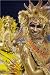photo poster Ballet dancers in performance for Grande Rio samba school for the carnival parade. i...