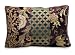 Mixed Electic Patterns of Teal,Gold, Purple, and Mauve 24x16 Accent decorative throw pillow