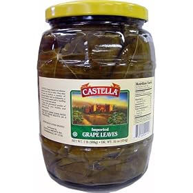 Castella Imported Grape Leaves 2 Lbs Jar