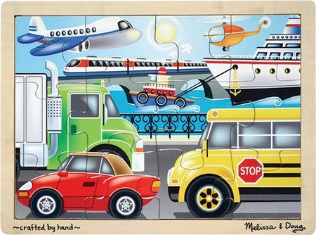 Childrens Toyshop  Toys : On the Go Wooden Jigsaw