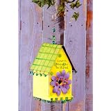 SohoDecor Feather Palace Bird House - Small Lemon by SohoDecor
