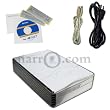Plumax 5.25" Silver External USB 2.0 Optical Drive Enclosure
