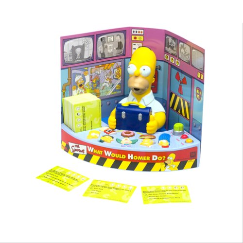 51HRQR79R2L The Simpsons What Would Homer Do Electronic Trivia Game