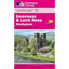 Landranger Map 26 Inverness and Loch Ness, Strathglass
