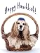 Book Pet Star Hanukkah Cards - Cocker Spaniel