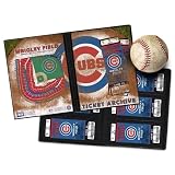 Chicago Cubs Ticket Album, Holds 96 Tickets