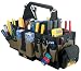 Tools & Hardware : Custom LeatherCraft 1530 43 Pocket Electrical & Maintenance Tool Carrier