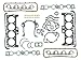 Automotive : Mr. Gasket 7130 Engine Rebuilder Overhaul Gasket Kit