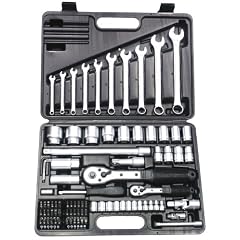 Famex 584-51 Steckschl�sselsatz,  12,5mm (1/2-Zoll)- und 6,3mm (1/4-Zoll)-Antrieb, 4-32mm,  86-tlg.