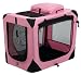Pet Gear Home 'N Go Deluxe Soft-Sided Pet Crate, Small, Pink Ice