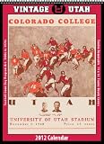 Utah Utes 2012 Vintage Football Calendar
