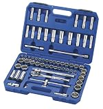 Draper Expert 18975 64 piece hi torq af/metric chrome vanadium socket set