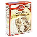 Betty Crocker Supermoist Cake Mix, Cinnamon Swirl, 21.5-Ounce Boxes (Pack of 12)