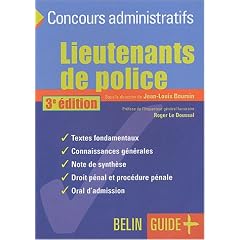 Lieutenants de police : le concours