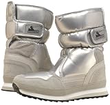 Snowjoggers Womens Sporty Shiny Boot Silver
