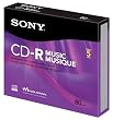 Sony CD-R Music Slim Jewel (5 Pack)