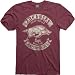 Arkansas Razorbacks Heathered Cardinal Rockers Ring Spun T-Shirt