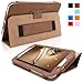 Snugg Galaxy Note 8 Case - Smart Cover with Flip Stand & Lifetime Guarantee ('Distressed' Brown Leather) for Galaxy Note 8