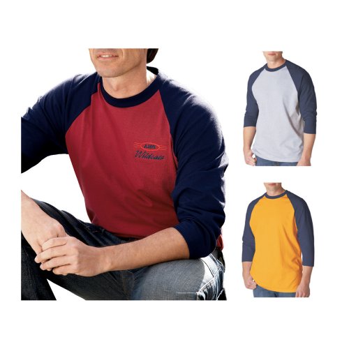 Anvil Adult Heavyweight Baseball Tee
