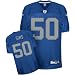 Reebok Detroit Lions Ernie Sims 75Th Anniversary Authentic Alternate Jersey Size: Size 56