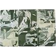 Themed Coaster Set: Set of 6 Coasters: Picasso Sketches