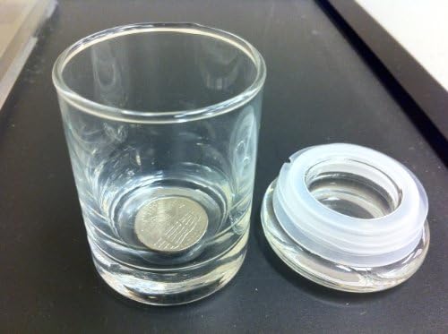 3" Glass Airtight Glass Jar