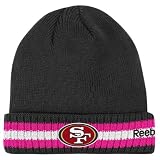 Reebok San Francisco 49ers Breast Cancer Awareness Sideline Cuffed Knit Hat One Size Fits All