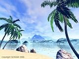 Ile glace, 32in.x40in., Canvas Giclee,