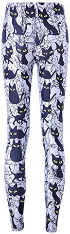 Jeansmore Womens Print Seamless Full Length Leggings Stretchy Yoga Sports Pants