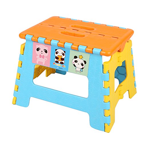 Aojia Children's Slip Resistant Step Stool, product Dimensions W:7.9 " D: 10.7 " H:8.7 " ,QFY-1550