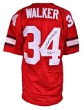 Herschel Walker Signed Jersey w/ 82 Heisman - Georgia Bulldogs - SM Holo - Autographed College Jerseys