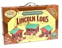 K'NEX Collector's Edition Lincoln Logs Wooden Case