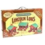 K'NEX Collector's Edition Lincoln Logs Wooden Case