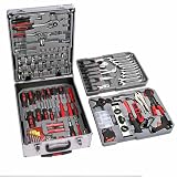 Jago WZKF05 Tool Set 251 pieces including toolbox with trolley function and detachable handleby Jago