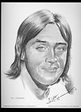 1974 Ted Simmons St. Louis Cardinals Lithograph