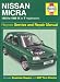 Nissan Micra (1993-99) Service and Repair Manual (Haynes Service and Repair Manuals)