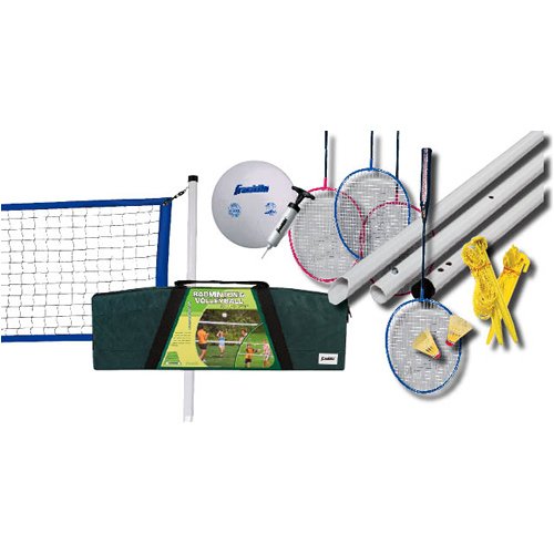 Franklin Recreational Badminton/Volleyball Set