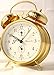 Sternreiter Double Bell Alarm Clock - Gold Image #1