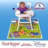 Neat Solutions 5 - count Winnie the Pooh Floor Topper disposable mess mats - cod. B000LEI6R4