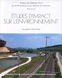 Etudes d impact sur l environnement