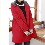 from suriAjuni Maternity New Stylish Red Maternity Coat - UK Size 10