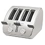 Tefal Avanti Deluxe All Chrome 4 Slice Toaster