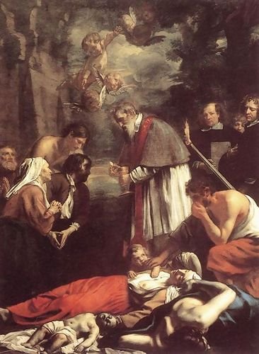 The Younger Jacob Van St Macarius Of Ghent Giving Aid To The Plague Victims 2...