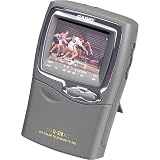 Product details for CASIO TV980WHE Pocket Personal Color TV Kit - Black