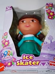 Fisher Price Dora the Explorer - Ice Skater Posable Figure 3+