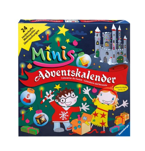 Childrens Toyshop  Spielwaren : Ravensburger 22999 - Adventskalender Ravensburger Minis®