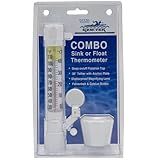 Kem-Tek 545-6 Sink or Float Pool & Spa Thermometer Pool and Spa Accessories