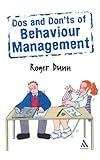 Dos and don'ts of behaviour management