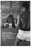 Muhammad Ali Gym Quote Poster Brand New Boxing Hero - 36 x 24 Inches (91.5 x 61 cms)
