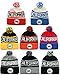 American Cities California Republic Cuff Beanie Cable Knit Pom Pom Hat Cap